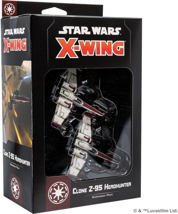 Atomic Mass Games | Star Wars X-Wing:Clone Z-95 Headhunters | Miniatures Game | Ages 14+ | 2 Players | 90 Minutes Playing Time