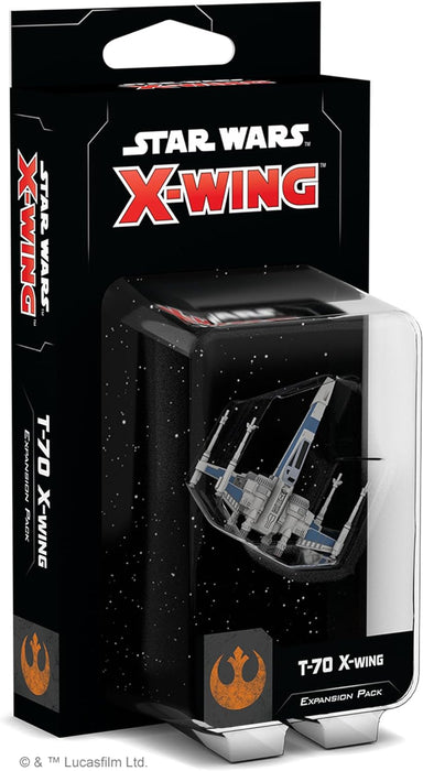 Fantasy Flight Games - Star Wars X-Wing Second Edition: Resistance: T-70 X-Wing Expansion Pack - Miniature Game
