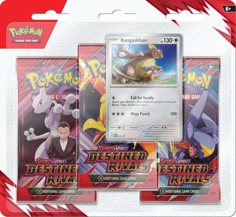 Pokemon TCG: Scarlet & Violet - Destined Rivals Kangaskhan pack