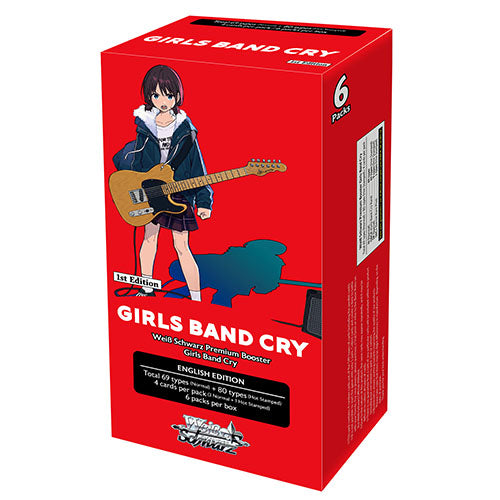 Weiss Schwarz Girls Band Cry Premium Booster Box (6 Packs)