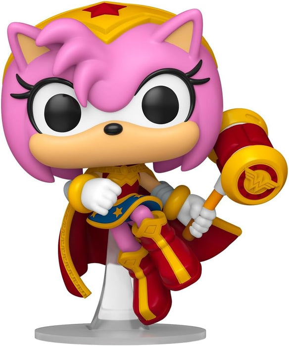 Amy Rose as Wonder Woman – Funko Pop! Heroes: DC x Sonic