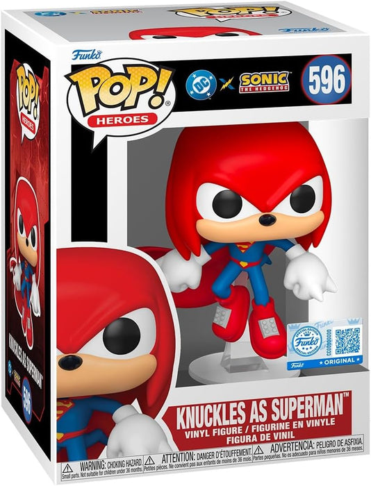 Knuckles as Superman – Funko Pop! Heroes: DC x Sonic