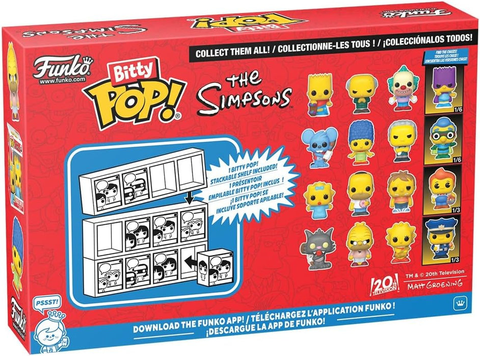 Maggie, Homer & Mystery Figure – Funko Bitty Pop! The Simpsons (4 Pack)