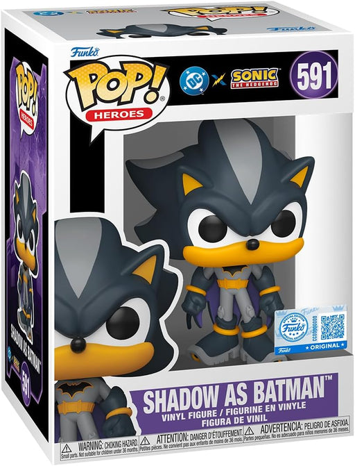 Shadow as Batman – Funko Pop! Heroes: DC x Sonic