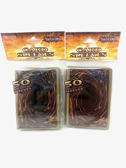 Yu-Gi-Oh! Deluxe Card Sleeves – Card Back Design (2 x 50 Pack)