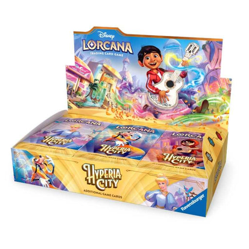 Disney Lorcana Hyperia City Booster Display (24 Packs) – Set 14