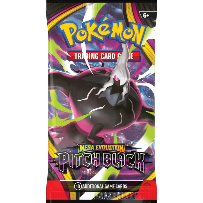 Mega Evolutions - Pitch Black Sealed Booster Box Display (36 Boosters)