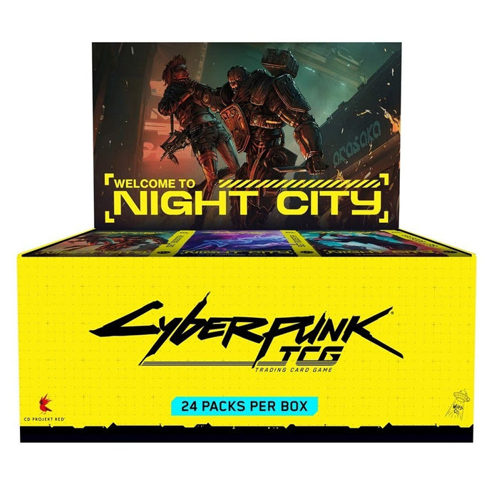 Cyberpunk TCG: Welcome to Night City Booster Box (24 Packs)
