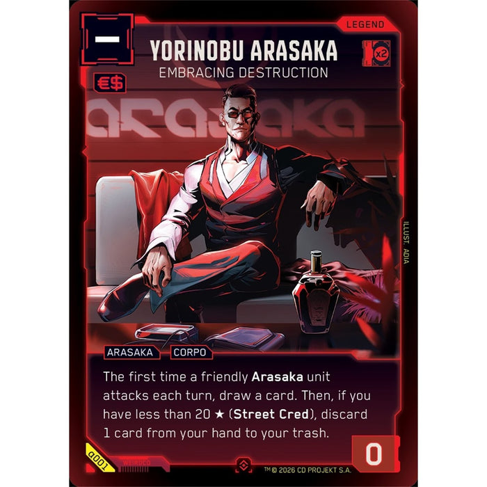 Cyberpunk TCG: Welcome to Night City Booster Box (24 Packs)