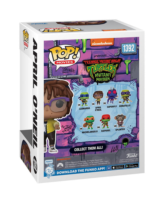 Funko Pop! Movies: Teenage Mutant Ninja Turtles - (Teenage Mutant Ninja Turtles (TMNT) ) - April O'Neil O Neil - Collectable Vinyl Figure - Gift Idea - Official Merchandise
