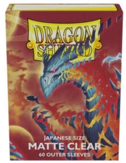 Dragon Shield - Perfect Fit Japanese Size Outer Sleeves 60pk - Clear AT-13352