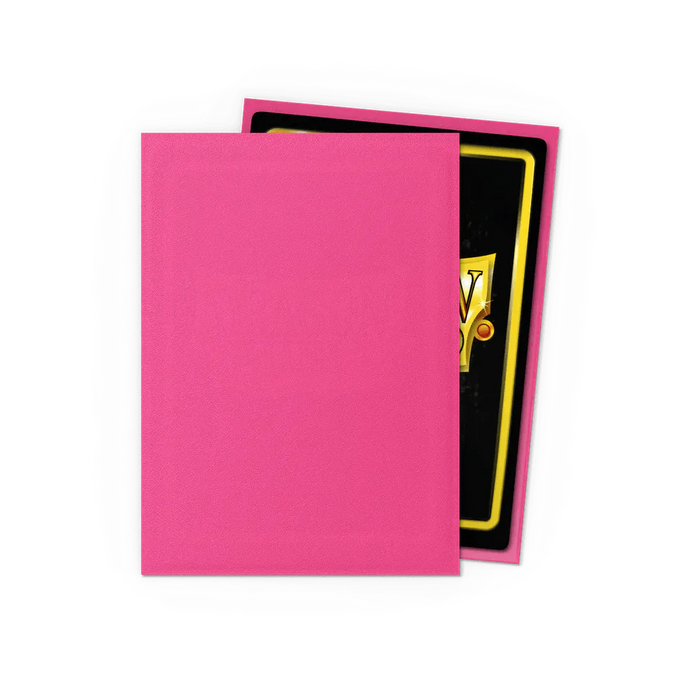 Dragon Shield - Pink Diamond Matte Sleeves - Standard Size (100 Pack)