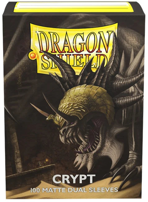 Dragon Shield - Crypt Dual Matte Sleeves - Standard Size (100 Pack)